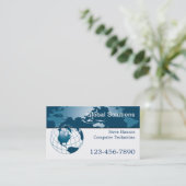 ITプログラマ技術者 名刺 (スタンド正面)