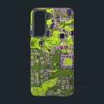 ITプロフェッショナル向けの黄色のPCB回路基板デザイン SAMSUNG GALAXY S21ケース<br><div class="desc">テクノロジー・ビジョンリーダーのための究極の美観</div>