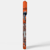 ITプロフェッショナル向けオレンジPCB回路基板設計 Case-Mate iPhoneケース (裏面 / 右)