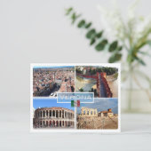 ITベローナ – アリーナ内部 – Castelvecchio Bridg ポストカード (スタンド正面)