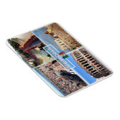 ITベローナ – アリーナ内部 – Castelvecchio Bridg マグネット (右側)