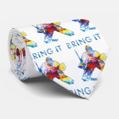 Itホッケーゴアリーの水色をもたらす ネクタイ (ロール)