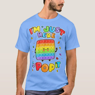 Itボードゲームポップ・アートのキッズFidgetに来た Tシャツ