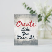 Itポストカードのように作成 ポストカード (スタンド正面)