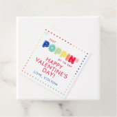 Itポップ・アートのバレンタインデーラベル フェイバータグ (インサイチュ)