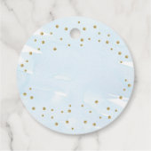 ITポップ・アートのラベル、BOY CHAMPAGNEメッセージカード フェイバータグ (裏面)