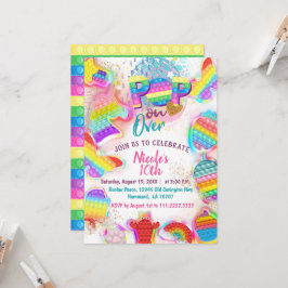 itポップ・アートの招待状 招待状