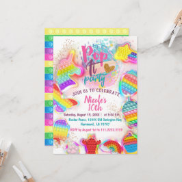 itポップ・アートの招待状 招待状