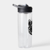 Itメガネ猫ミームを扱う ウォーターボトル (右面)