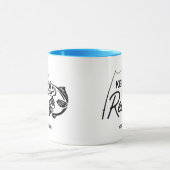 Itリ保ール魚釣りコーヒーマグ マグカップ (中央)