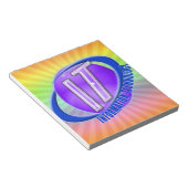 ITロゴORB/SWOOSH情報技術 ノートパッド (アングル)