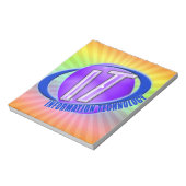 ITロゴORB/SWOOSH情報技術 ノートパッド (回転)