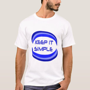 It保シンプル復旧スローガン引用文ブルー Tシャツ