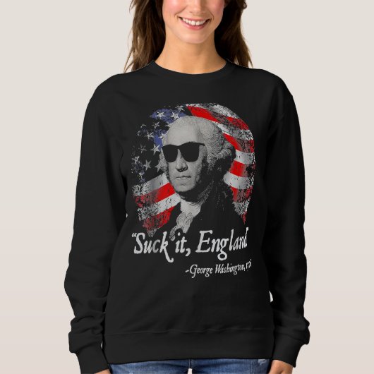 It吸 England 7月4日George Washington 177 スウェットシャツ (正面)