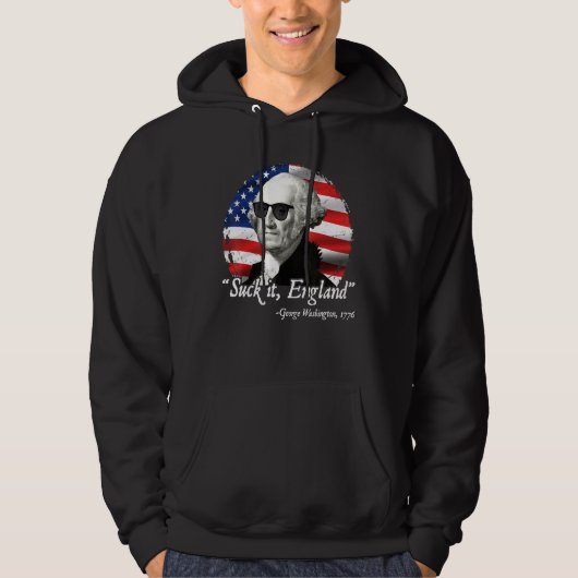 It吸 England 7月4日George Washington 177 パーカ (正面)