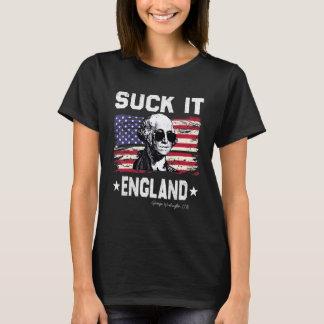 It吸 England 7月4日George Washington 177 Tシャツ