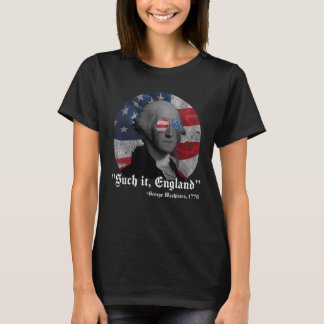 It吸 England 7月4日George Washington 177 Tシャツ