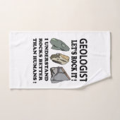 IT地質学者をロック ハンドタオル (ハンドタオル)