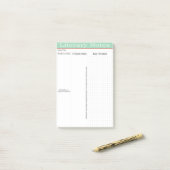 It失ったメ書ーカーのツール ポストイット (デスク上)