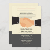 It契約のシェイク卒業招待状 招待状 (正面/裏面)