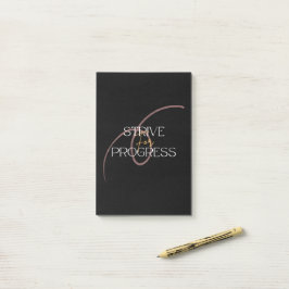 It後のメモが進歩を目指す ポストイット