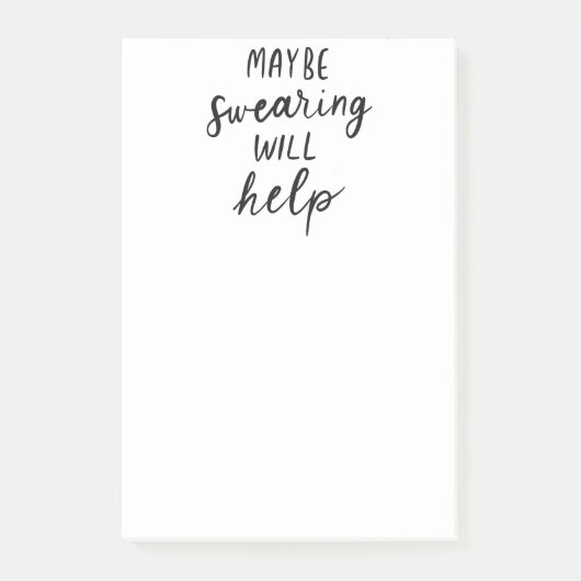 It後のメモ救済帳におもしろいSwearingがインストールされる可能性がある ポストイット (正面)
