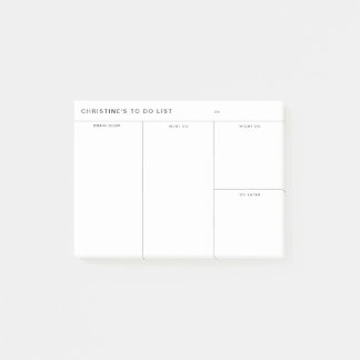 It後のリストを行う脳ダンプ ポストイット