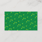 IT情報技術コンサルタントの名刺 名刺 (裏面)