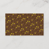 IT情報技術コンサルタントの名刺 名刺 (裏面)