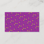 IT情報技術コンサルタントの名刺 名刺 (裏面)