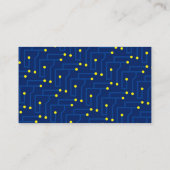 IT情報技術コンサルタントの名刺 名刺 (裏面)