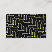 IT情報技術コンサルタントの名刺 名刺 (裏面)