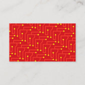 IT情報技術コンサルタントの名刺 名刺 (裏面)