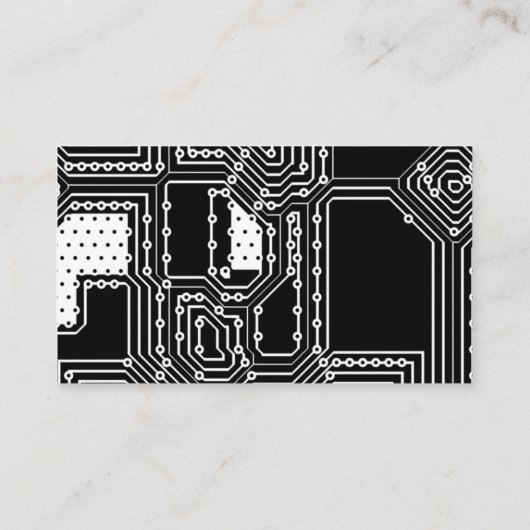 IT情報技術コンサルタント 名刺 (裏面)