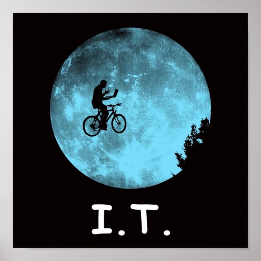 IT情報技術 ポスター (正面)