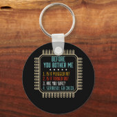 IT技術テクニカルサポートのギフト キーホルダー (正面)