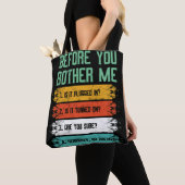 IT技術テクニカルサポート トートバッグ (クローズアップ)