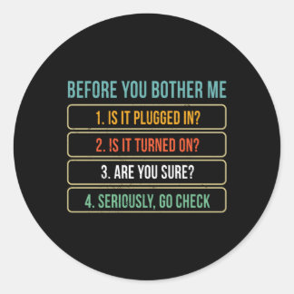 IT技術テクニカルサポート ラウンドシール