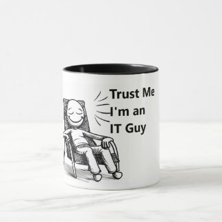 IT担当者のおもしろマグカップ マグカップ