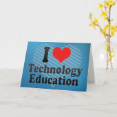 IT教育が好き カード (黄色い花)