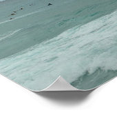 IT来サーフィンポスター ポスター (角)