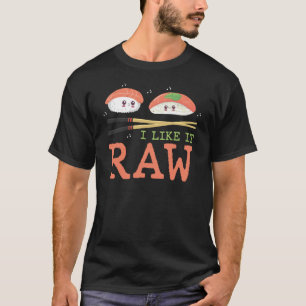 It生のすしかわいいが好き日本の Tシャツ