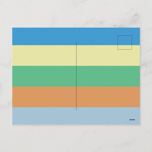 It用に移動レトロスタイル勇気付けられるメッセージ シーズンポストカード (裏面)
