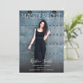 IT研究科の写真発表をマスター 招待状 (スタンド正面)