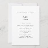 IT研究科の写真発表をマスター 招待状 (裏面)