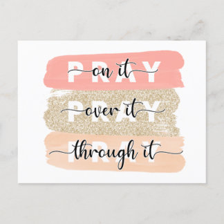 It祈カードの宗教的カード ポストカード