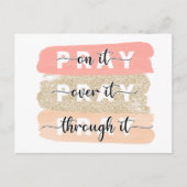 It祈カードの宗教的カード ポストカード (正面)