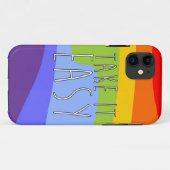 IT簡単+バックグラウンド Case-Mate iPhoneケース (裏面(横))