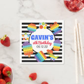 it誕生日ポップ・アートのナプキンス、フィジェット好意ナプキンス スタンダードカクテルナプキン (インサイチュ)