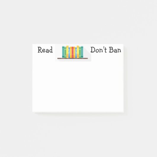 It読後のノートを禁止しない ポストイット (正面)
